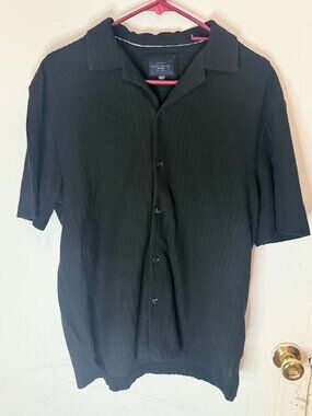 Marc Asher New York black shirt L